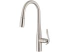 Single-Handle Pull-Down Kitchen Faucet Stainless Steel, 1.75 GPM