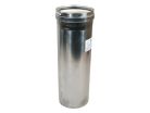 3" x 48" Wall Gas Vent Pipe, Stainless Steel