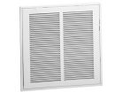 14" x 30" Air Filter Grille, White