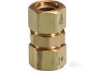 3/4" Brass Auto Flare Coupling