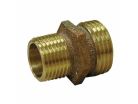 3/4" x 1/2" Brass Garden Hose Adapter, Lead-Free, Male x Male (Copper or Plastic)