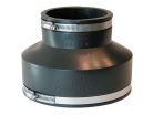 6" x 4" Flexible Banded Coupling, Clay x Cast Iron, PVC or Steel Pipe