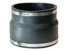 6" Flexible Banded Coupling, Clay x Cast Iron, PVC or Steel Pipe