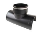 4" Flexible Banded Tee Tap Saddle, for Plastic or Cast Iron Drain Pipe