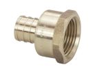 3/8" x 1/2" PEX Brass Adapter, Lead-Free, Crimp x Female (Installation by Non-Professional may void Viega's LLC limited warranty)