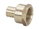 1" PEX Brass Adapter, Lead-Free, Crimp x Female (Installation by Non-Professional may void Viega's LLC limited warranty)