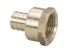 3/4" x 1" PEX Brass Adapter, Lead-Free, Crimp x Female (Installation by Non-Professional may void Viega's LLC limited warranty)
