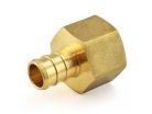 1" PEX Brass Adapter, Lead-Free, PEX x Female (Limited Quantities Available - Item is on Backorder)