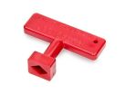 PEX Manabloc Plastic T-Handle Valve Key (Installation by Non-Professional may void Viega's LLC limited warranty)