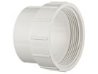 6" PVC Cleanout Adaptor, Sewer and Drain, Fitting x Female