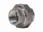1/4" Stainless Steel Union, Type 304, Schedule 40, Threaded