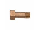 3/4" Bronze Meter Coupling with Straight Tail Piece, Lead-Free