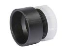 1-1/2" x 1-1/4" ABS Trap Reducing Adapter, Type DWV, Plastic x Slip Joint