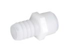 1/2" x 3/8" Nylon Reducing Adapter, Male x Barbed, Pack of 2