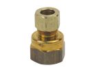 3/8" x 1/2" Brass Compression Reducing Adapter, Lead-Free, OD x Female