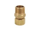 1/2" Brass Compression Reducing Adapter, Lead-Free, OD x Male