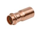 1" x 3/4" Copper Reducing Coupling, Fitting x Copper