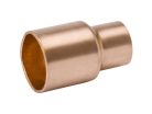 1/2" x 1/4" Copper Reducing Coupling, Copper x Copper