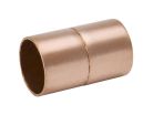 5/8"ID (3/4"OD) Copper Coupling with Stop, Copper x Copper