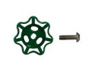 Oval Handle and Screw Kit for Wall Hydrant