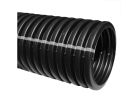 4" x 100' Corrugated Black Pipe, Perforated