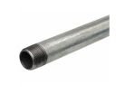 1-1/4" x 10' Galvanized Steel Pipe, Schedule 40, Threaded both Ends