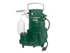 Automatic Effluent or Dewatering Submersible Pump, 115 V, 1/2 HP