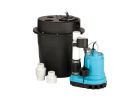 Submersible Utility Pump, Water Removal System with 15" Tank and 8' Power Cord