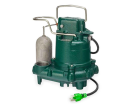 Cast Iron Submersible Sump Pump with Vertical Float Switch, 3/10 HP, 115V