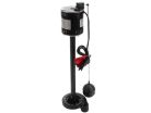 Zoeller Cast Iron Pedestal Sump Pump, Vertical Float Switch, 1/3 HP