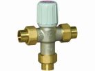 3/4" Adjustable Thermostatic Mixing Valve, Lead-Free
