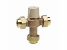 1/2" Copper Thermostatic Mixing Valve, Lead-Free, Union CPVC