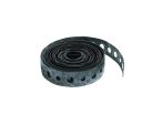 3/4" x 10' Black Iron Perforated Hanger Strapping