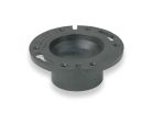 4" ID x 3" OD ABS Closet Flange with Stop, Type DWV
