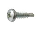 8" x 3/4" Self Drill Screws with Phillips Pan Head, Pack of 100