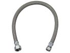 3/8" x 1/2" Flexible Supply Lav Connector, Lead-Free, Compression x FNPT, 20" Long