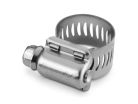 1/2" - 29/32" Stainless Steel Hose Clamps with Zinc Plated Screw