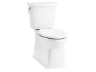 12" Rough-In Two-Piece Elongated Toilet - White,1.28 gpf