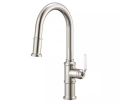 Single-Handle Pull-Down Kitchen Faucet Stainless Steel, 1.75 GPM