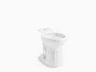 17" Cimarron Elongated Chair Height Toilet Bowl, White