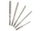 Cutter SDS Plus Rotary Hammer Drill Bits, 5"Piece