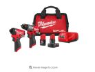 M12 Combo Kit: 1/2" Hammer Drill and 1/4" Hex Impact Driver