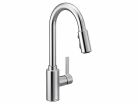One-Handle High Arc Pulldown Kitchen Faucet Featuring Reflex