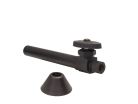 1/2" x 3/8" Multi-Turn Stop with Extension Tube and Bell Escutcheon, Sweat x OD Compression, Oil Rubber Bronze