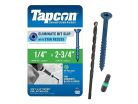 1/4" x 2-3/4" Tapcon Star Torx Head Concrete Anchor Screws