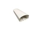 3" x78" Line Set Cover Wall Duct, Single Zone, White