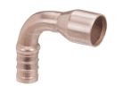 1/2" x 1/2" Copper Brass Elbow, Female Sweat (Installation by Non-Professional may void Viega's LLC limited warranty)