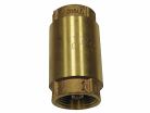 3/4" Check Valve, Threaded Spring Loaded, Brass Lead Free, FNPT x FNPT