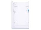 72" Shower Wall System, White