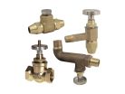 90° Fusible Tank Valve, 1/2" MPT Inlet x 3/8" MPT Nipple Outlet
